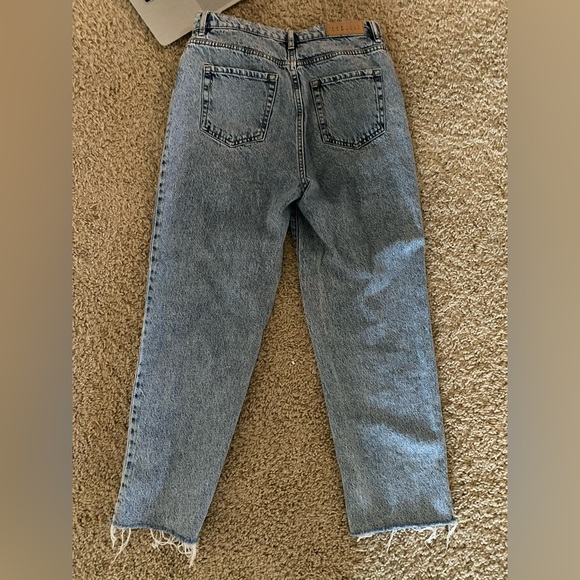 pacsun cropped high rise straight jean 28 - Picture 4 of 5